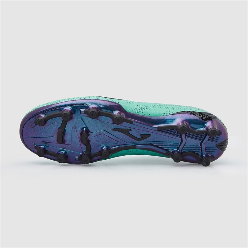 Joma Mens Evolution 25 FG Firm Ground Football Boots Turquoise - Image 3