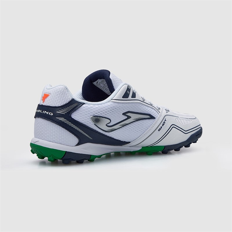 Joma Mens Dribling 25 TF Astro Turf Football Boots White - Image 5