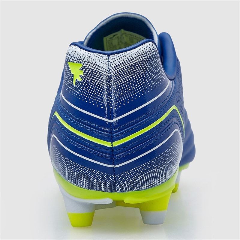 Joma Mens Aguila 25 FG Firm Ground Football Boots Royal Blue/Fluoro Yellow - Image 4