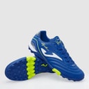 Joma Mens Aguila 25 TF Astro Turf Football Boots Royal Blue/Fluoro Yellow