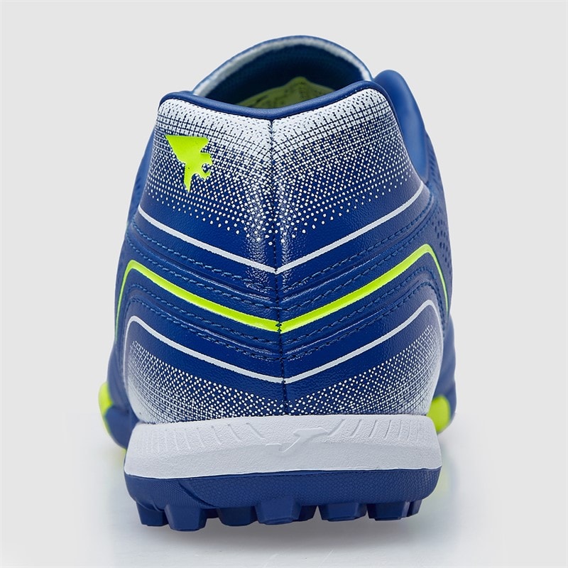 Joma Mens Aguila 25 TF Astro Turf Football Boots Royal Blue/Fluoro Yellow - Image 4