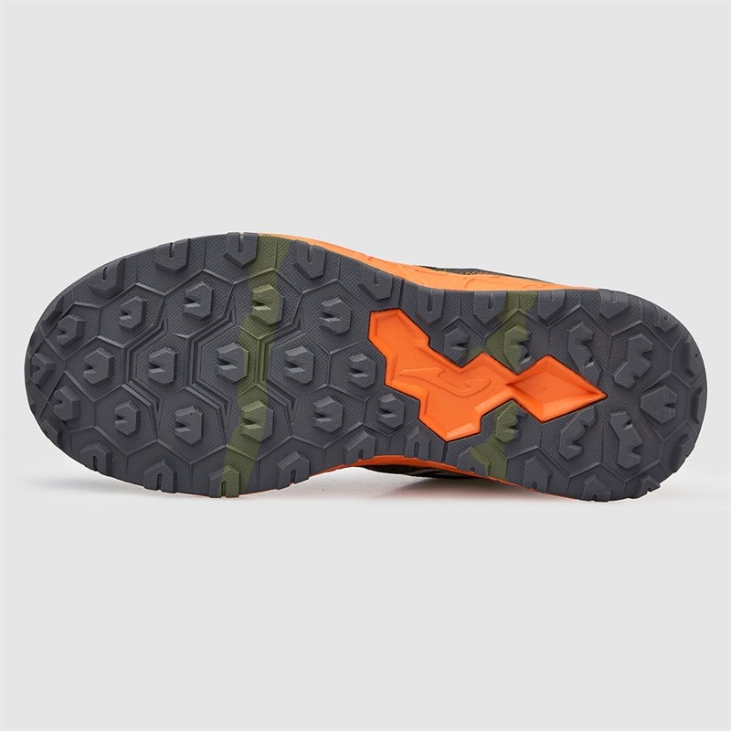 Joma Junior Sima 25 Trail Running Shoes Khaki/Orange - Image 2
