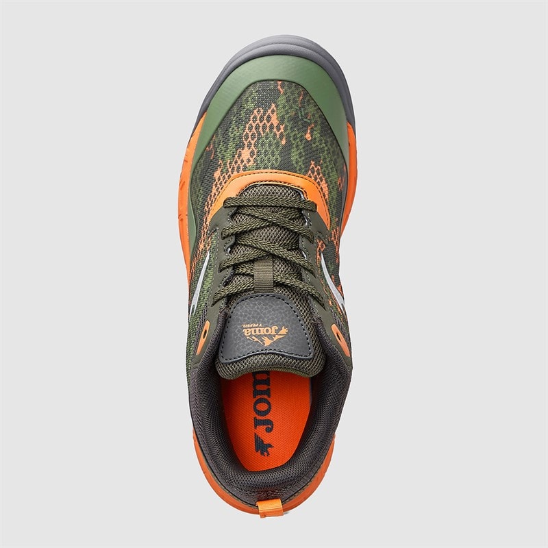 Joma Junior Sima 25 Trail Running Shoes Khaki/Orange - Image 4