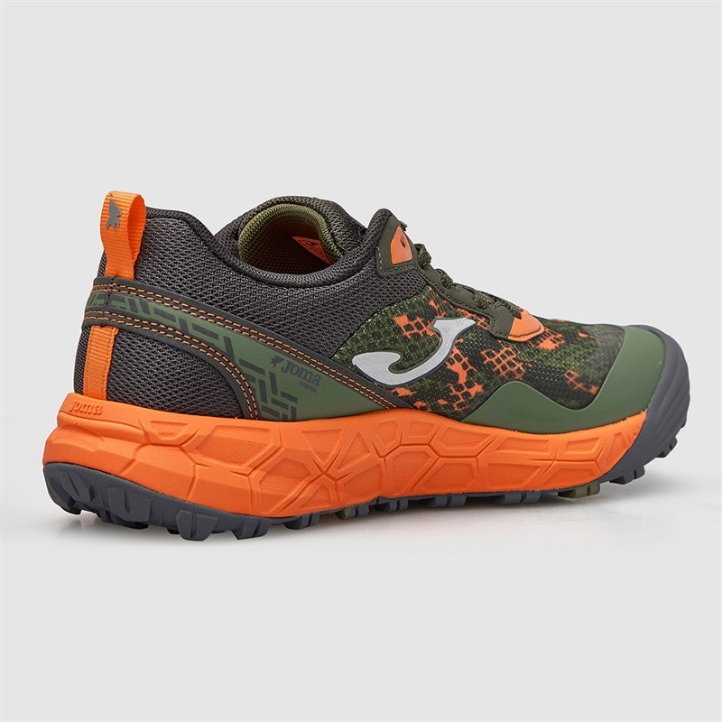 Joma Junior Sima 25 Trail Running Shoes Khaki/Orange - Image 5
