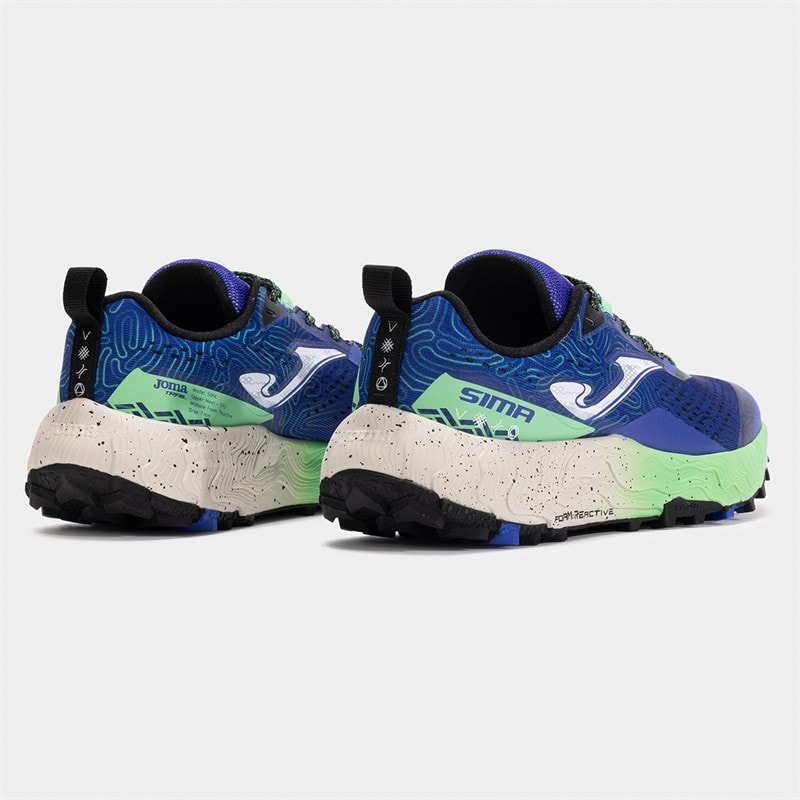 Joma Womens Sima Trail Running Shoes Blue - Image 3