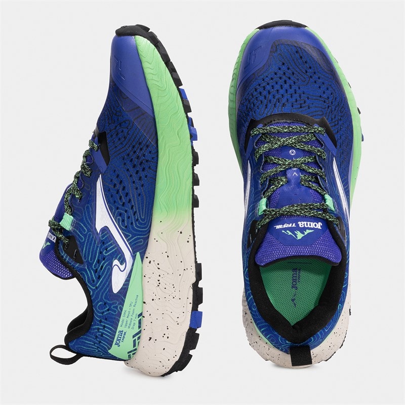 Joma Womens Sima Trail Running Shoes Blue - Image 4