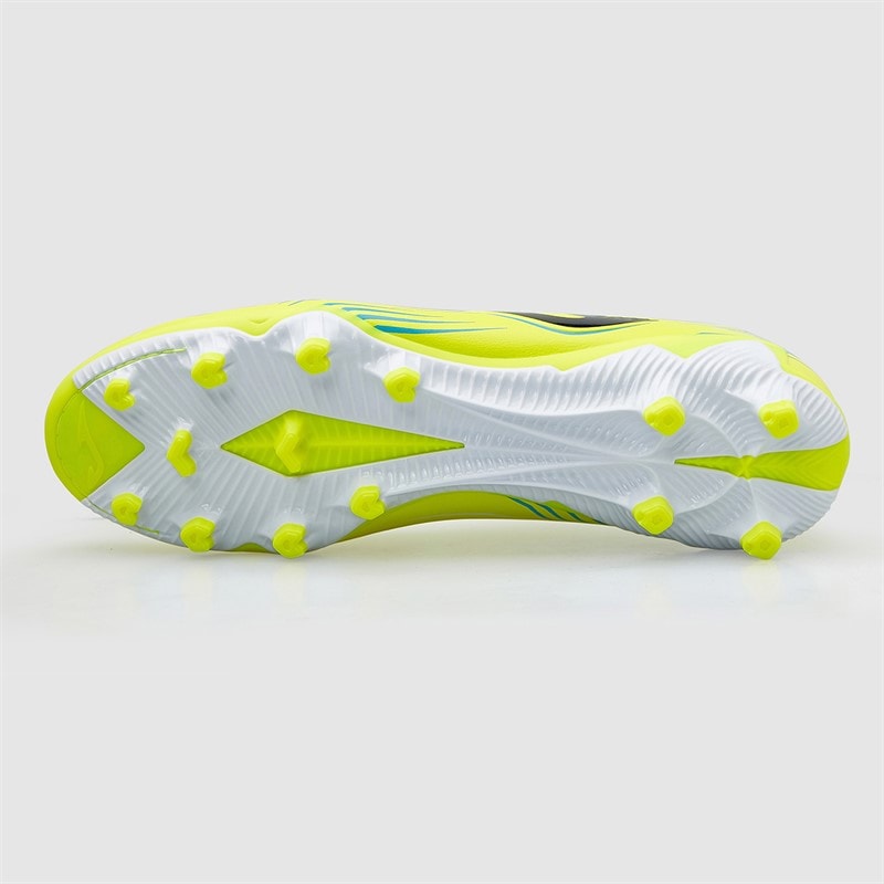 Joma Mens Propulsion 25 AG Artificial Grass Football Boots Fluoro Yellow - Image 3