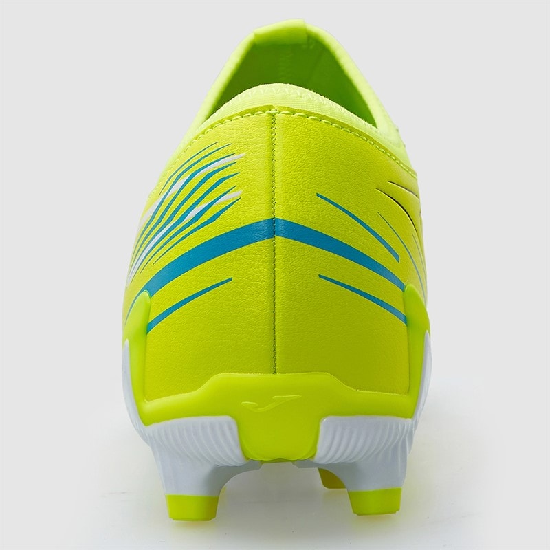 Joma Mens Propulsion 25 AG Artificial Grass Football Boots Fluoro Yellow - Image 4