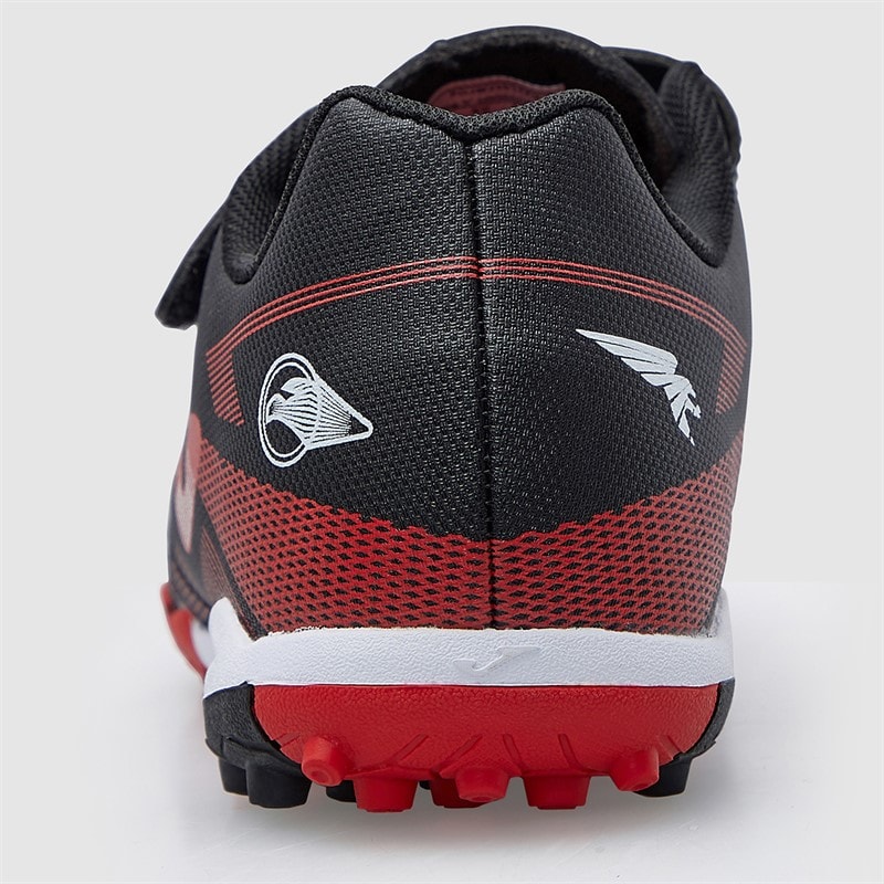 Joma Junior Powerful 25 TF Astro Turf Football Boots Black - Image 4