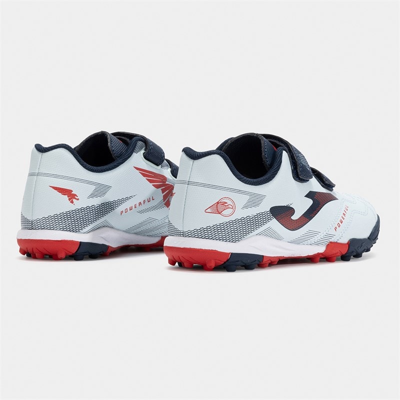 Joma Kids Powerful 25 TF Astro Turf Football Boots Blue - Image 3