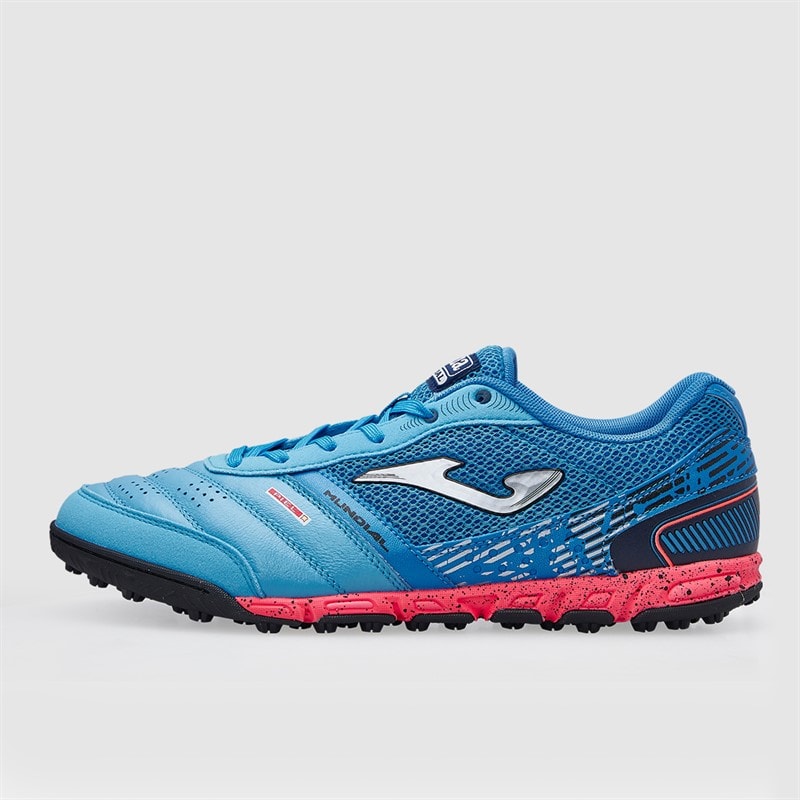 Joma Mens Mundial 25 TF Astro Turf Football Boots Blue - Image 2
