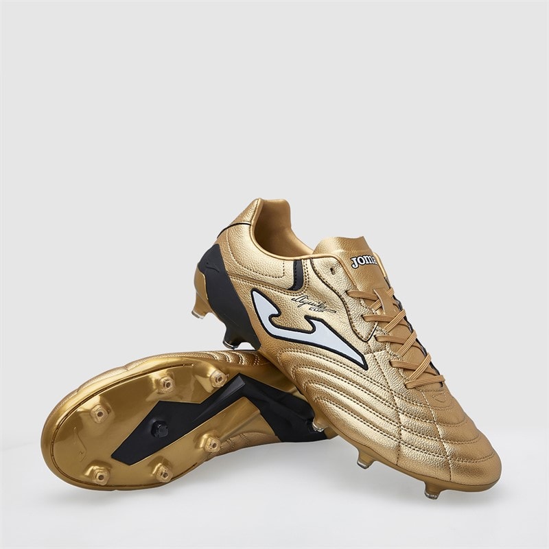 Joma Mens Aguila Cup 25 FG Firm Ground Football Boots Gold