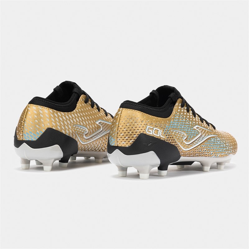 Joma Mens Gol 25 FG Firm Ground Football Boots Gold - Image 3
