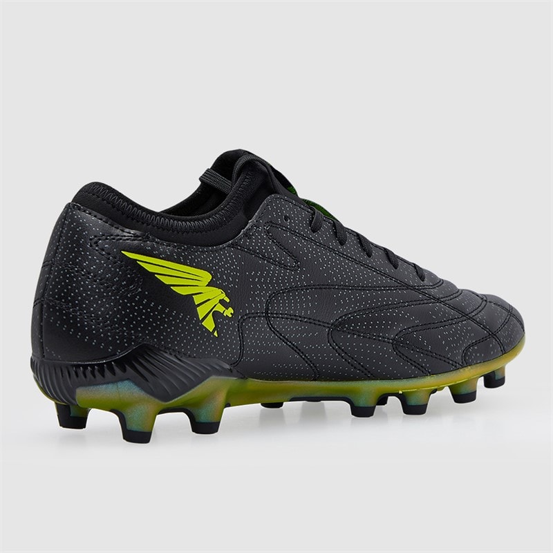 Joma Mens Evolution 25 FG Firm Ground Football Boots Black/Yellow - Image 5