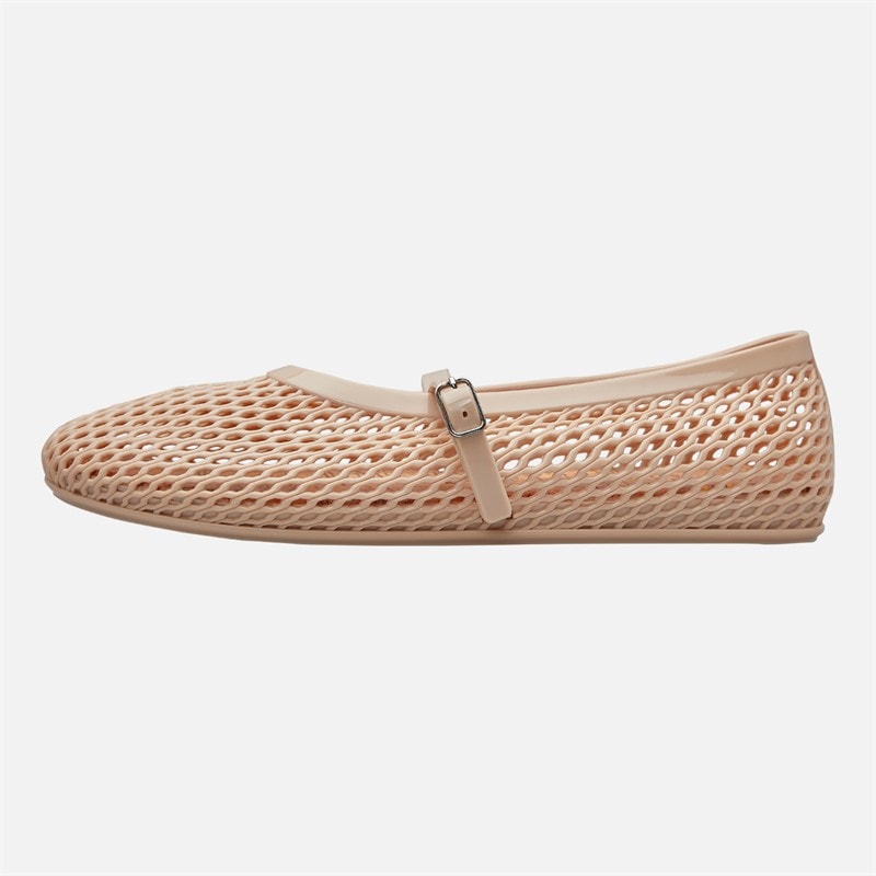 SEQWL Womens Jelly Mary Jane Flats Nude - Image 1