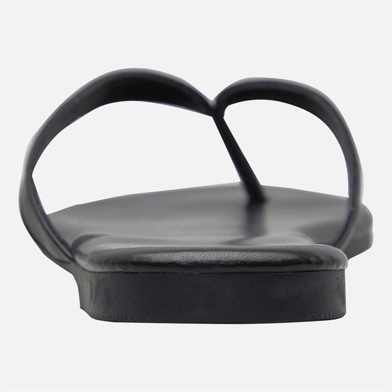 SEQWL Womens Flip Flops Black - Image 3