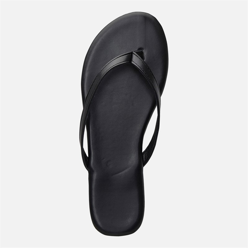 SEQWL Womens Flip Flops Black - Image 4