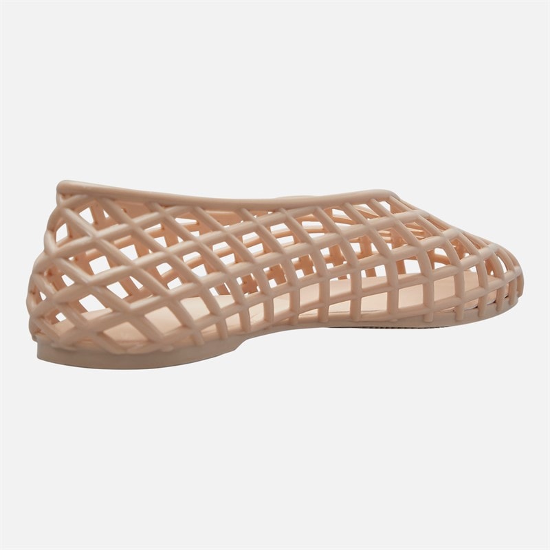 SEQWL Womens Jelly Ballerina Flats Beige - Image 5