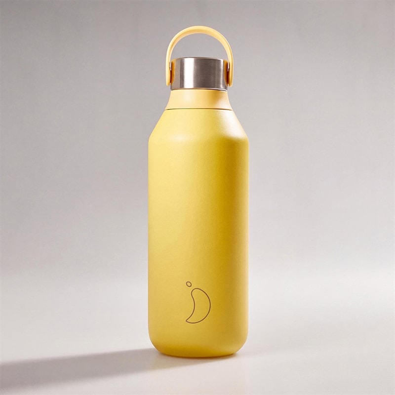 Chillys Series 2 500ml Bottle Pollen Yellow - Image 1