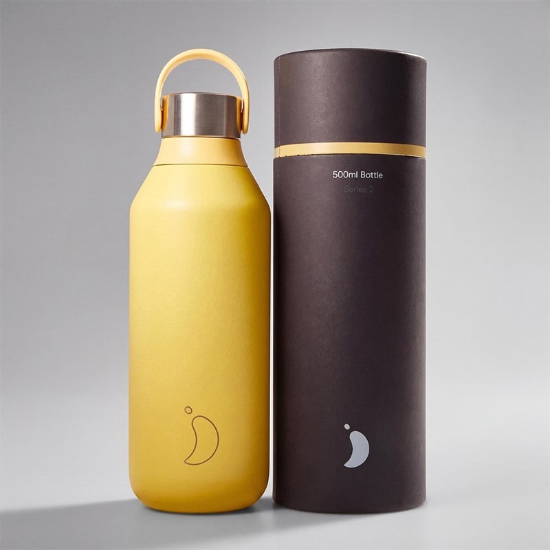Chillys Series 2 500ml Bottle Pollen Yellow - Image 4