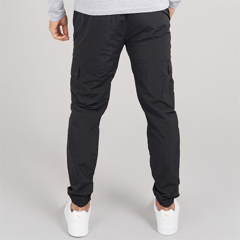Avant Garde Mens Pause Cargo Pants Black - Image 2