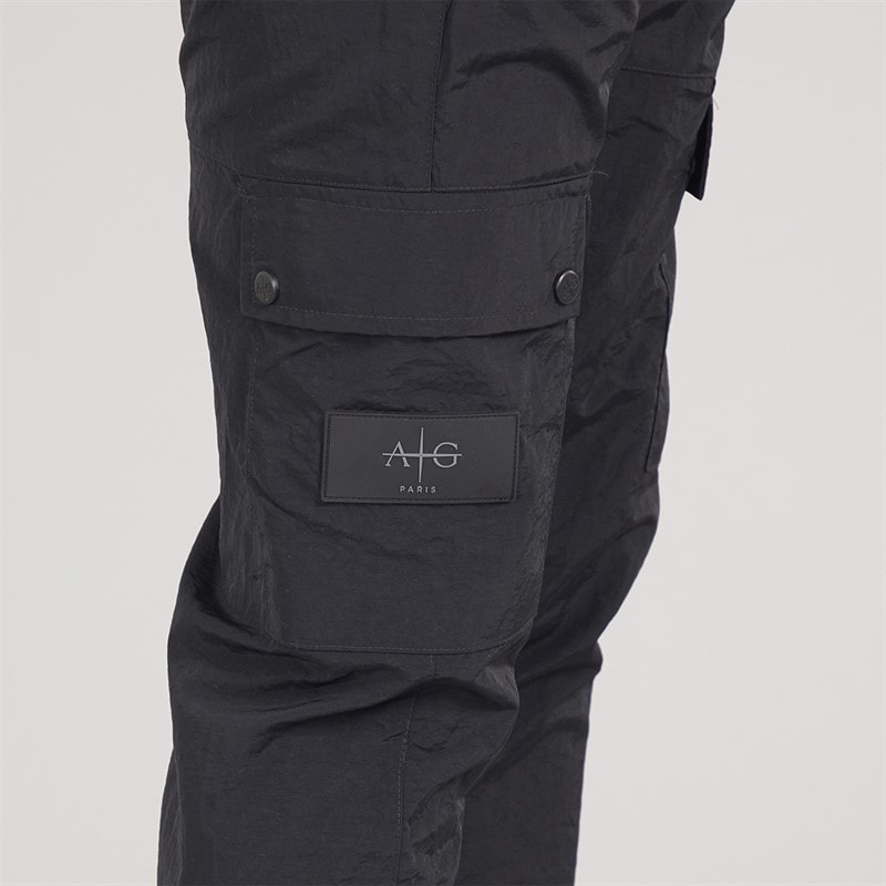 Avant Garde Mens Pause Cargo Pants Black - Image 3