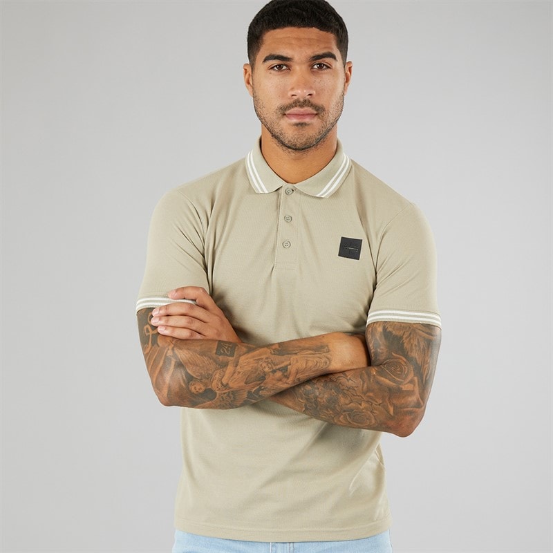 Avant Garde Mens Relate Polo Shirt Sage - Image 1
