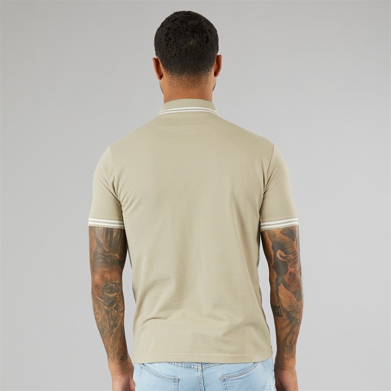 Avant Garde Mens Relate Polo Shirt Sage - Image 2