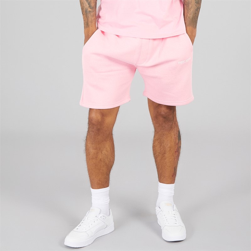 Avant Garde Mens Creatives Shorts Relaxed Fit Bubblegum Pink