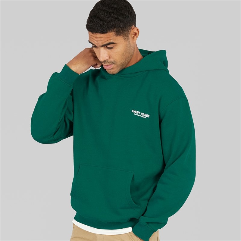Avant Garde Mens Creatives Hoodie Emerald