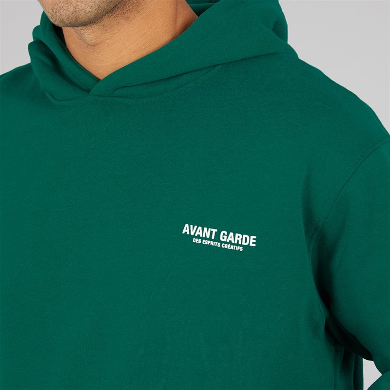 Avant Garde Mens Creatives Hoodie Emerald - Image 3