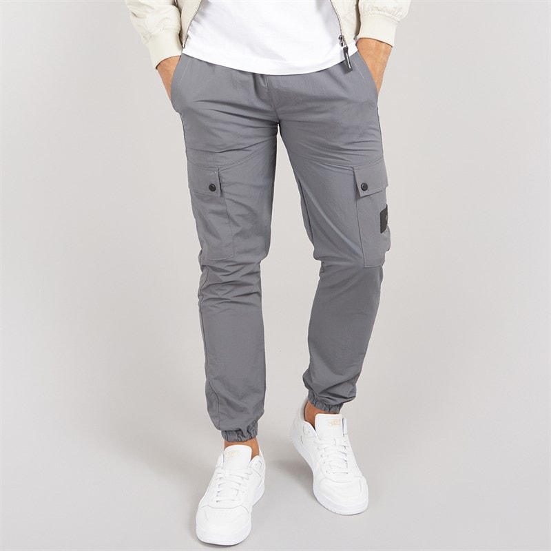 Avant Garde Mens Pause Cargo Pants Charcoal - Image 1