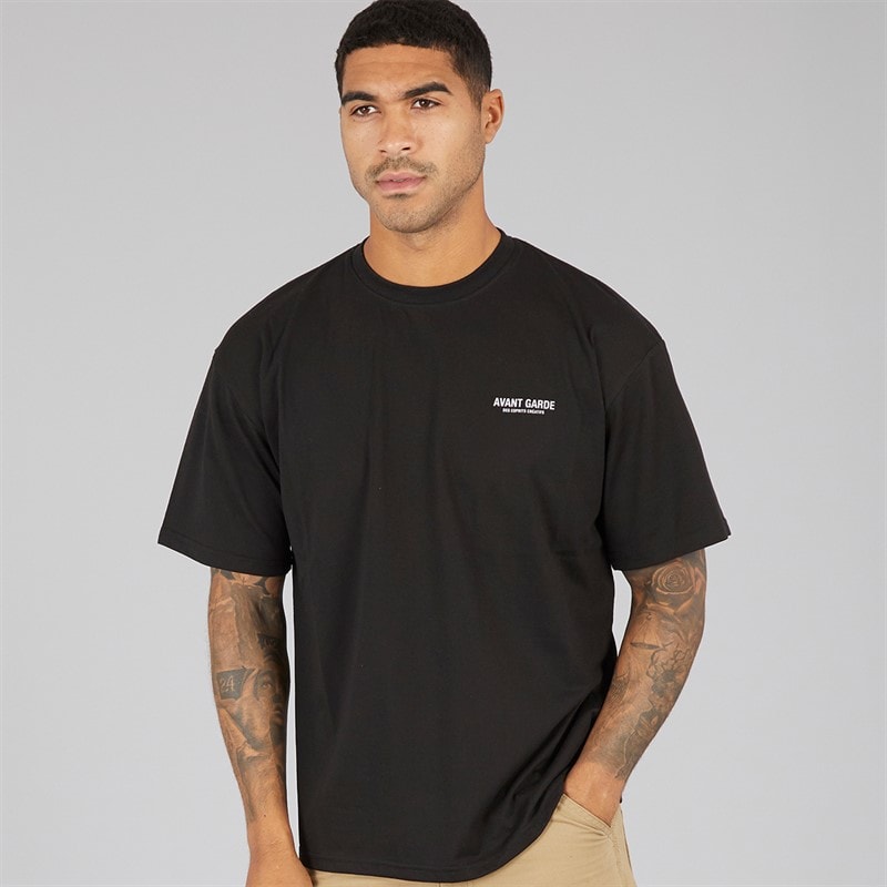 Avant Garde Mens Creatives T-Shirt Black