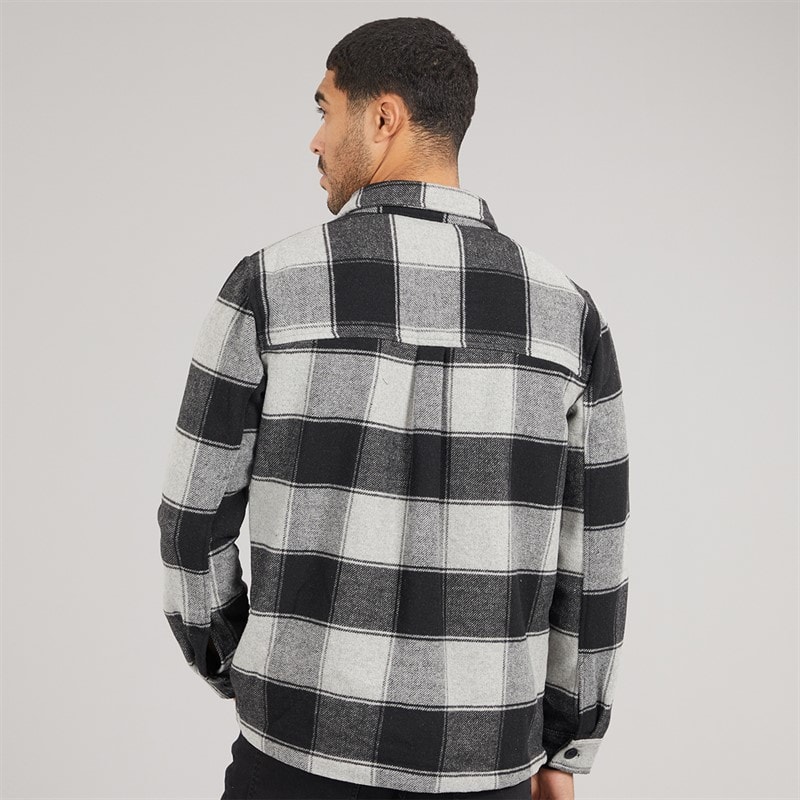 Avant Garde Mens Virgo Shacket Black/Grey - Image 2
