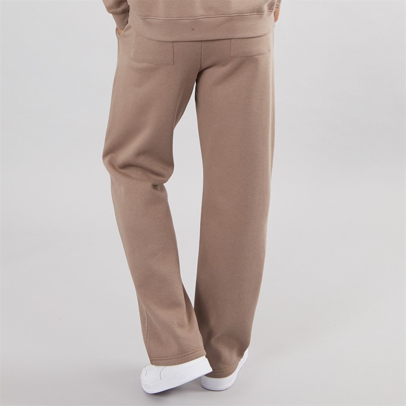 Avant Garde Mens Emblem Open Hem Joggers Mink - Image 2