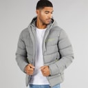 Avant Garde Mens Thor Puffer Jacket Slate