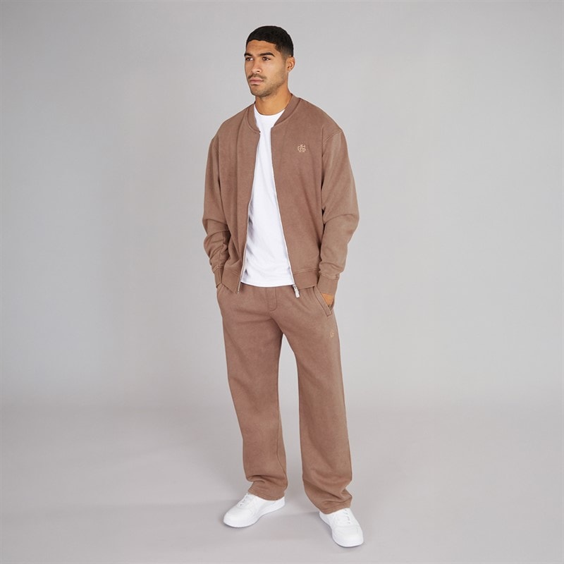 Avant Garde Mens Caster Bomber Jacket Washed Mink - Image 4