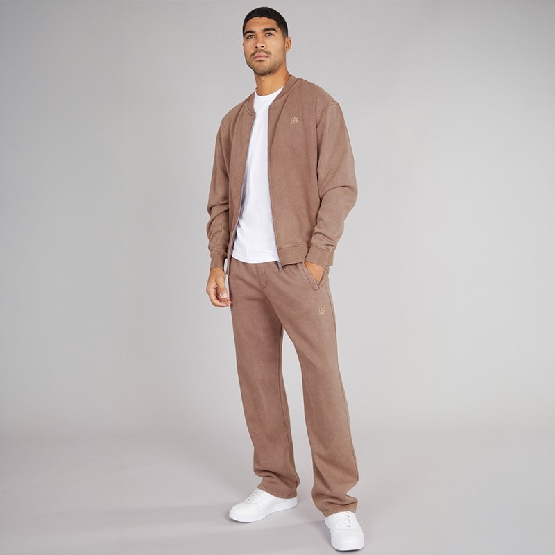 Avant Garde Mens Caster Straight Leg Joggers Washed Mink - Image 4