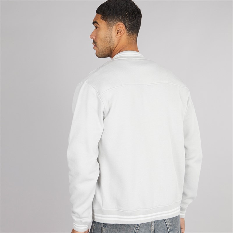 Avant Garde Mens Dickinson Bomber Jacket Light Grey - Image 2