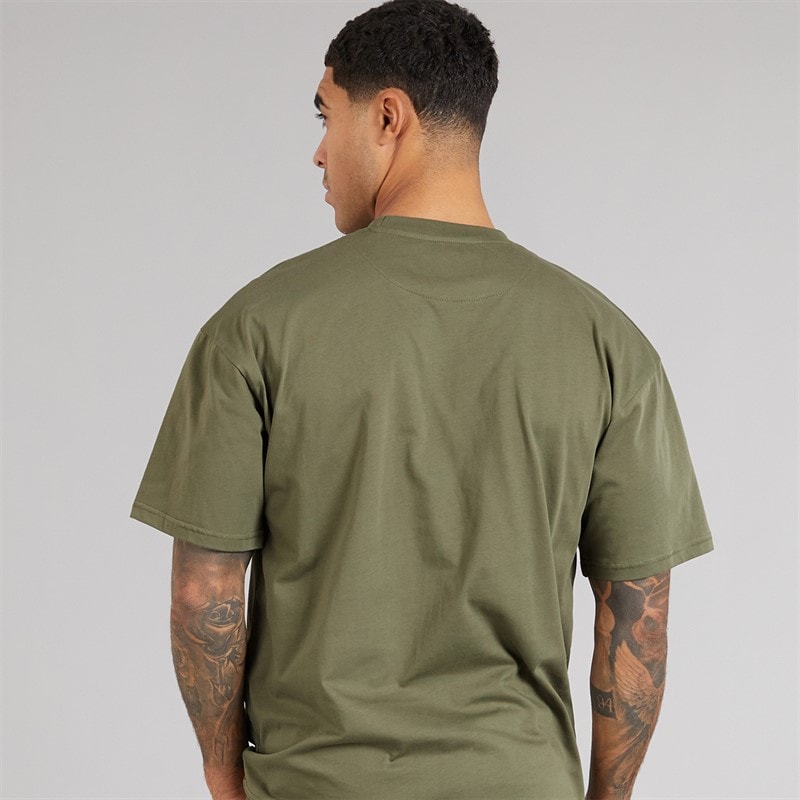 Avant Garde Mens Lowell T-Shirt Khaki - Image 2
