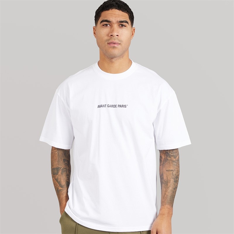 Avant Garde Mens Lowell T-Shirt White - Image 1