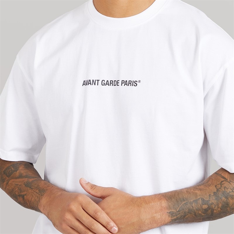 Avant Garde Mens Lowell T-Shirt White - Image 3