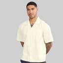 Avant Garde Mens Mario Shirt Ecru