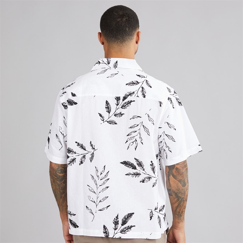Avant Garde Mens Folly Linen Shirt White - Image 2