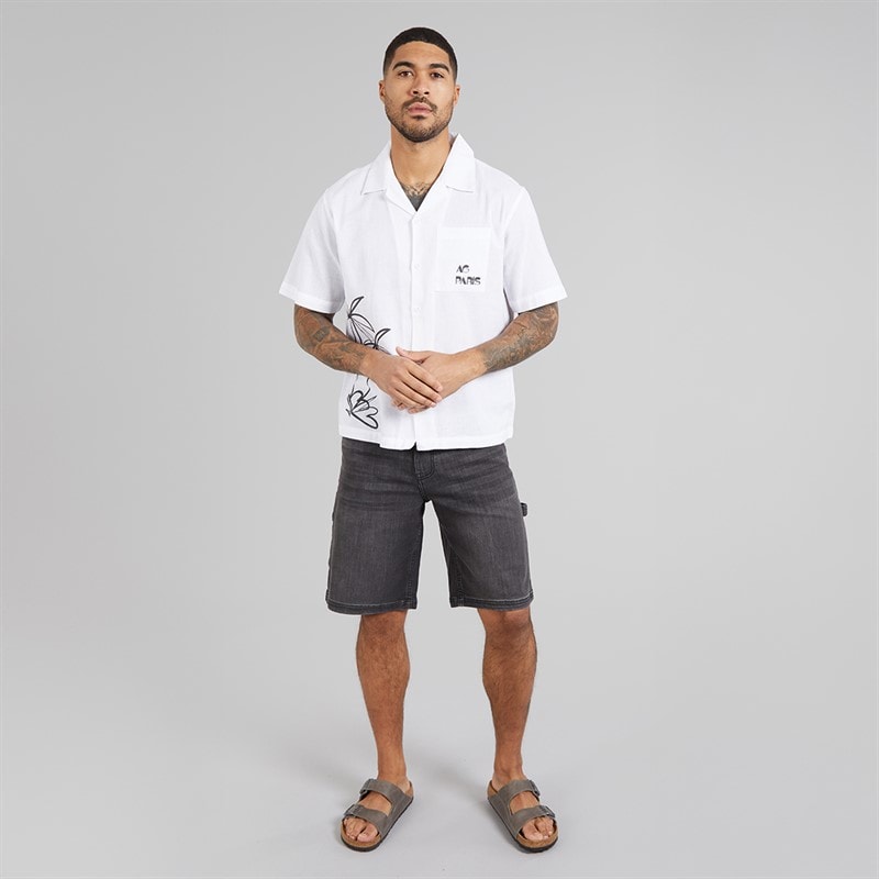 Avant Garde Mens Torrez Denim Shorts Black - Image 4