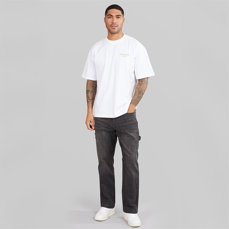 Avant Garde Mens Marquez Carpenter Jeans Black - Image 3