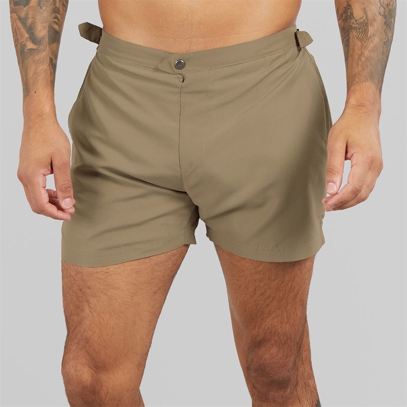 Avant Garde Mens Albotraus Swim Shorts Mink