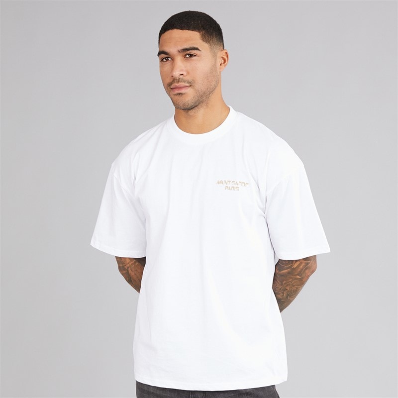 Avant Garde Mens Scene T-Shirt White - Image 2