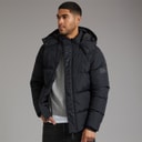 Avant Garde Mens Pyron Puffer Jacket Black