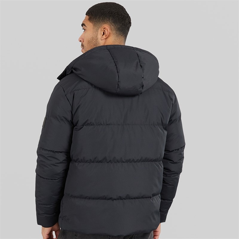 Avant Garde Mens Pyron Puffer Jacket Black - Image 2